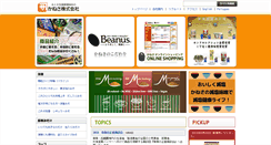 Desktop Screenshot of kanesa.co.jp